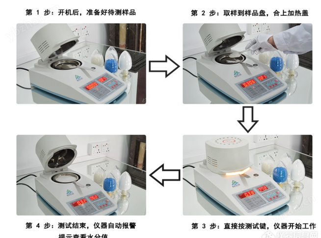 卤素快速水分测定仪